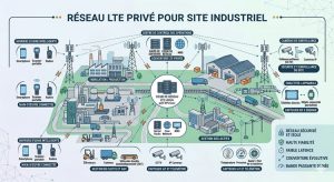 Réseau LTE Privé : INFOGRAPHIE