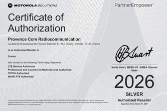 Provence Com : Silver Authorized Reseller Motorola Solutions